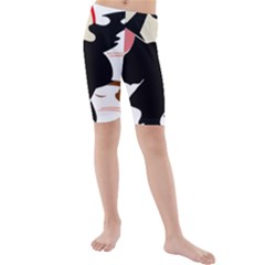 Bat Broom Broomstick Kids  Mid Length Swim Shorts by 99art