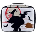 Bat Broom Broomstick Full Print Lunch Bag View2