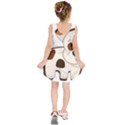 Animation-dog-cute-cartoon-drawing Kids  Sleeveless Dress View2