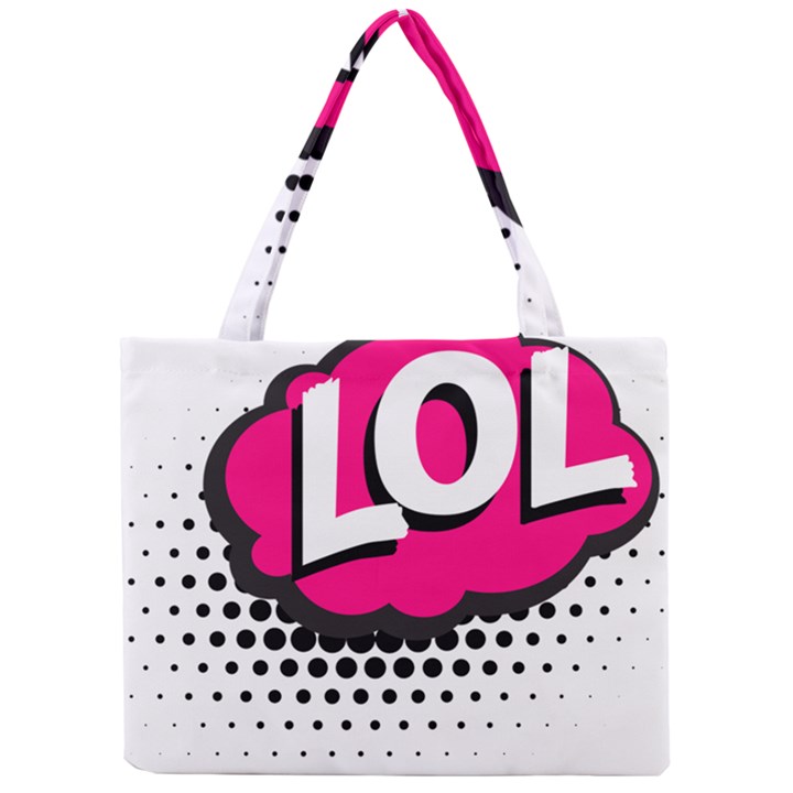 Lol-acronym-laugh-out-loud-laughing Mini Tote Bag