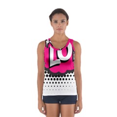 Lol-acronym-laugh-out-loud-laughing Sport Tank Top 