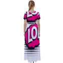 Lol-acronym-laugh-out-loud-laughing High Waist Short Sleeve Maxi Dress View2