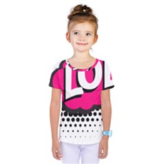 Lol-acronym-laugh-out-loud-laughing Kids  One Piece Tee