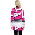 Lol-acronym-laugh-out-loud-laughing Button Up Hooded Coat  View2