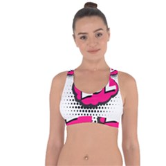 Lol-acronym-laugh-out-loud-laughing Cross String Back Sports Bra