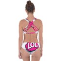 Lol-acronym-laugh-out-loud-laughing Criss Cross Bikini Set View2