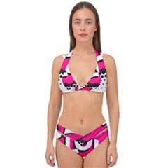 Lol-acronym-laugh-out-loud-laughing Double Strap Halter Bikini Set