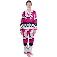 Lol-acronym-laugh-out-loud-laughing Women s Long Sleeve Satin Pajamas Set	