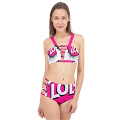 Lol-acronym-laugh-out-loud-laughing Cage Up Bikini Set