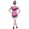 Lol-acronym-laugh-out-loud-laughing Kids  Cross Web Dress View2