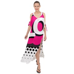 Lol-acronym-laugh-out-loud-laughing Maxi Chiffon Cover Up Dress