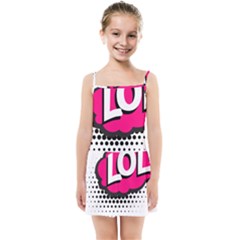 Lol-acronym-laugh-out-loud-laughing Kids  Summer Sun Dress