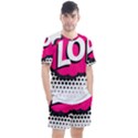 Lol-acronym-laugh-out-loud-laughing Men s Mesh Tee and Shorts Set View1