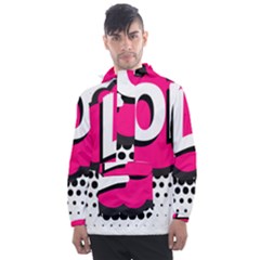 Lol-acronym-laugh-out-loud-laughing Men s Front Pocket Pullover Windbreaker