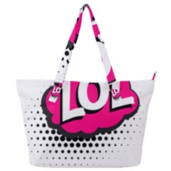 Lol-acronym-laugh-out-loud-laughing Full Print Shoulder Bag