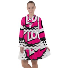 Lol-acronym-laugh-out-loud-laughing All Frills Chiffon Dress