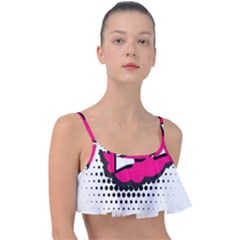 Lol-acronym-laugh-out-loud-laughing Frill Bikini Top