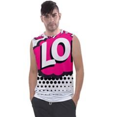 Lol-acronym-laugh-out-loud-laughing Men s Regular Tank Top