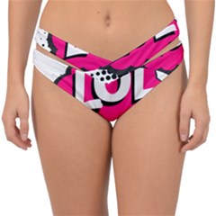 Lol-acronym-laugh-out-loud-laughing Double Strap Halter Bikini Bottoms