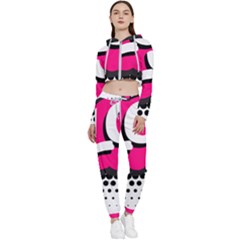 Lol-acronym-laugh-out-loud-laughing Cropped Zip Up Lounge Set