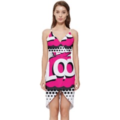 Lol-acronym-laugh-out-loud-laughing Wrap Frill Dress