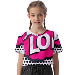 Lol-acronym-laugh-out-loud-laughing Kids  Basic Tee