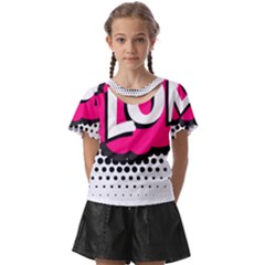 Lol-acronym-laugh-out-loud-laughing Kids  Front Cut Tee