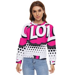 Lol-acronym-laugh-out-loud-laughing Women s Long Sleeve Raglan Tee