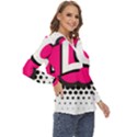 Lol-acronym-laugh-out-loud-laughing Zip Up Long Sleeve Blouse View3