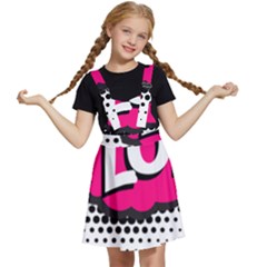 Lol-acronym-laugh-out-loud-laughing Kids  Apron Dress