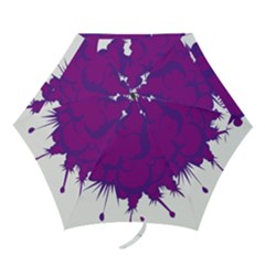 Explosion-firecracker-pyrotechnics Mini Folding Umbrellas by 99art