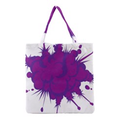 Explosion-firecracker-pyrotechnics Grocery Tote Bag by 99art