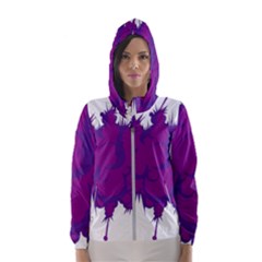 Explosion-firecracker-pyrotechnics Women s Hooded Windbreaker by 99art