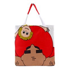 Comic-characters-grandfather Grocery Tote Bag by 99art