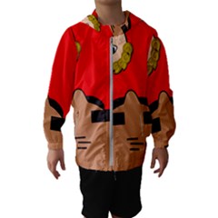 Comic-characters-grandfather Kids  Hooded Windbreaker by 99art