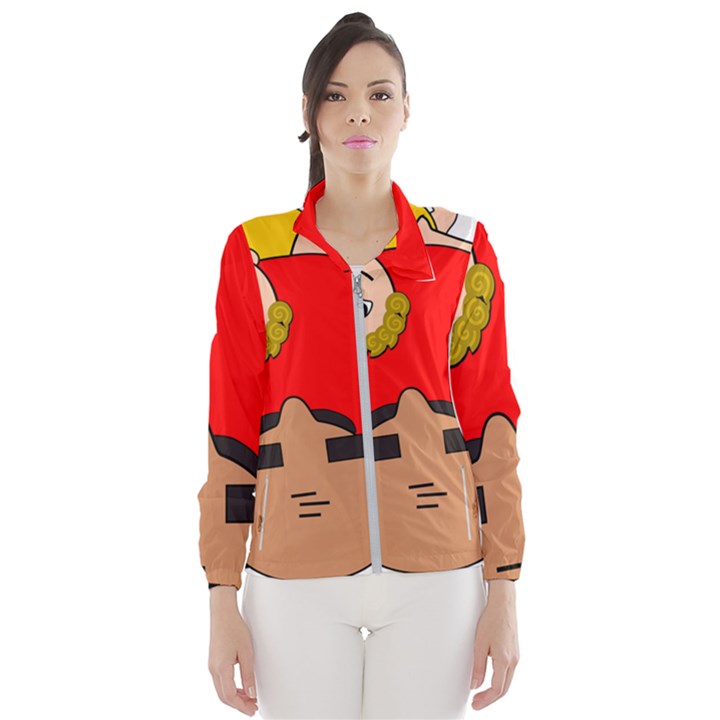 Comic-characters-grandfather Women s Windbreaker