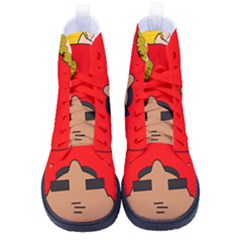 Comic-characters-grandfather High-top Canvas Sneakers