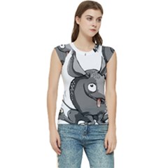 Animal-armadillo-armored-ball- Women s Raglan Cap Sleeve Tee by 99art