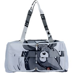 Animal-armadillo-armored-ball- Multi Function Bag by 99art