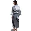 Animal-armadillo-armored-ball- Maxi Satin Kimono View2