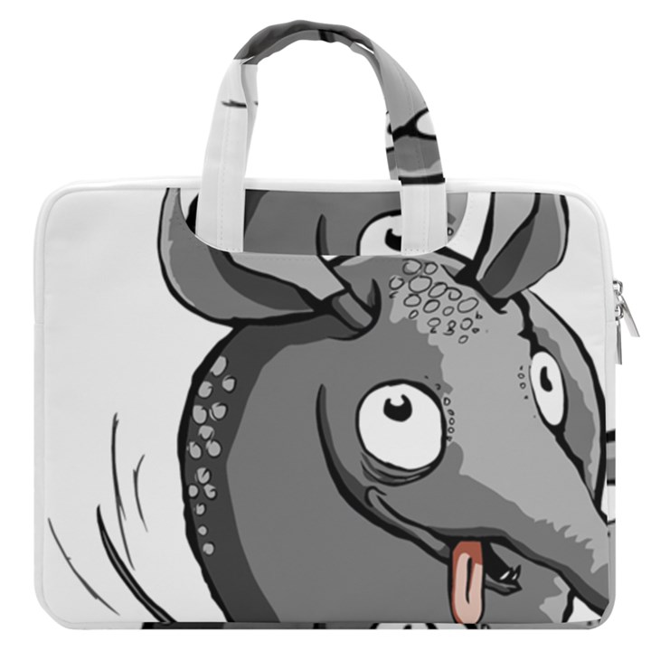 Animal-armadillo-armored-ball- MacBook Pro 13  Double Pocket Laptop Bag