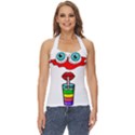 Animation-eyes-cartoon-cute-comic Basic Halter Top View1