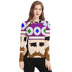 Comic-characters-eastern-magi-sages Women s Long Sleeve Rash Guard by 99art