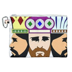 Comic-characters-eastern-magi-sages Canvas Cosmetic Bag (xl) by 99art