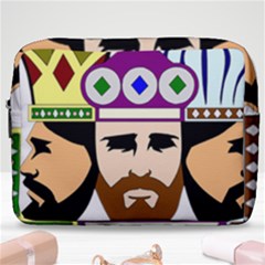 Comic-characters-eastern-magi-sages Make Up Pouch (large) by 99art