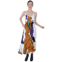 Fuchs-comic-music-wild-animal-cute Tie Back Maxi Dress by 99art