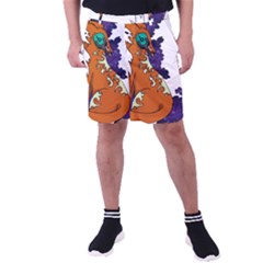 Fuchs-comic-music-wild-animal-cute Men s Pocket Shorts by 99art