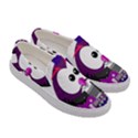 Bird-music-animation-animal Women s Canvas Slip Ons View3