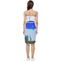 Wal-fish-small-world-lake-sea Wrap Frill Dress View4