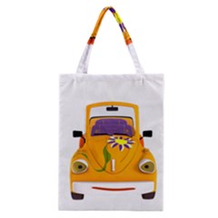 Car-transportation-cartoon-comic Classic Tote Bag by 99art